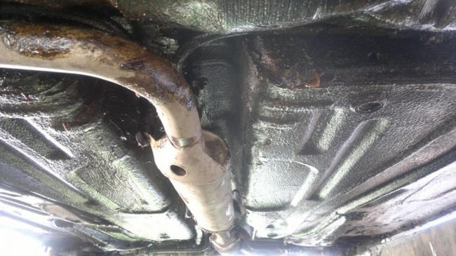 Обработка кузова пушечным салом Обработка кузова пушечным салом