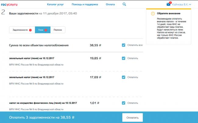 Уплата через Госуслуги Оплата через портал Госуслуг