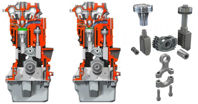 Двигатели с изменяемой степенью сжатия: от Saab до Infiniti Основной принцип работы