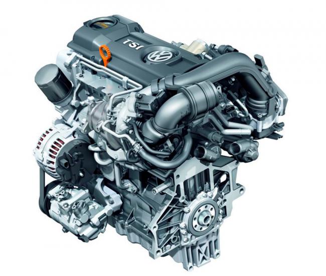 Основные компоненты двигателя TSI Основные компоненты двигателя