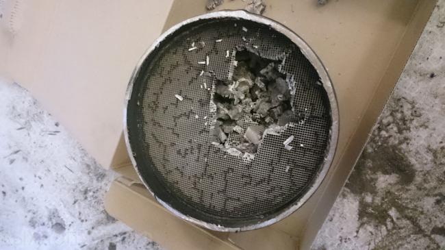 Отработавший своё катализатор Отработавший своё катализатор