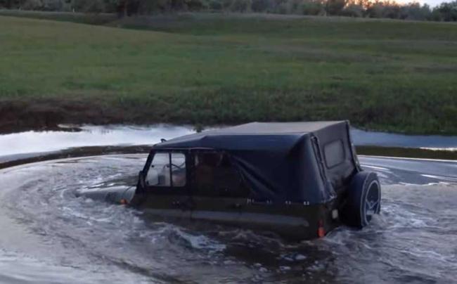 Пересечение реки вброд на автомобиле Переход реки вброд на автомобиле