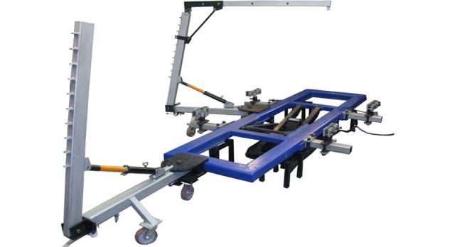 Механизм подкатного стапеля Подкатной стапель для машин