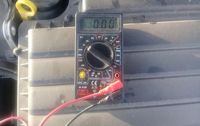 Проверить напряжение Проверить напряжение