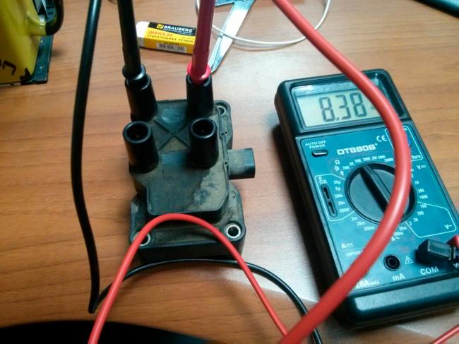 Проверка искры на модуле зажигания Ford Fiesta Проверка искры на модуле зажигания