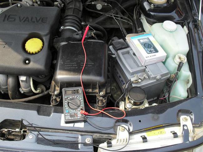 Проверка провода массы Провод массы