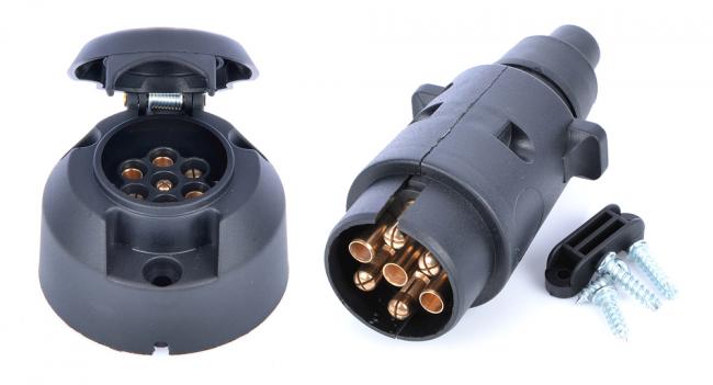 Основные розетки прицепов Разнообразные розетки прицепов