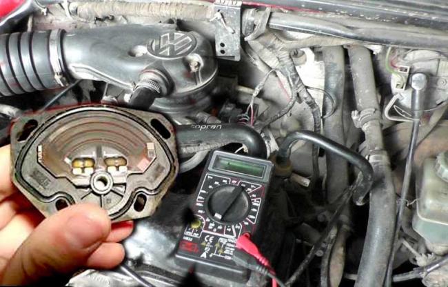 Настройка датчика положения дроссельной заслонки Регулировка датчика положения дроссельной заслонки