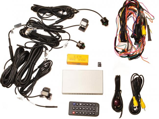 Готовый набор для кругового обзора Рекомендации по монтажу