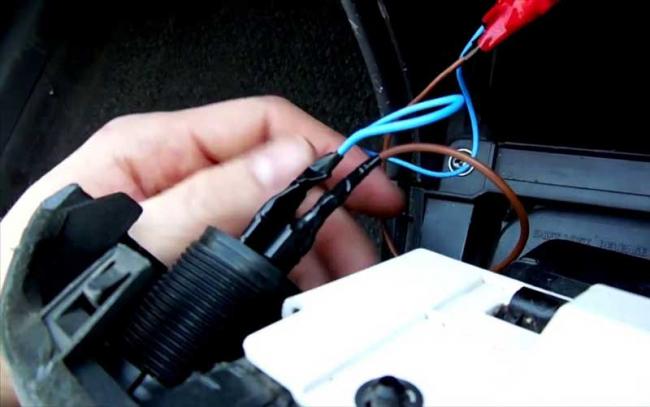 Ремонт и изоляция проводки прикуривателя автомобиля Ремонт проводки прикуривателя