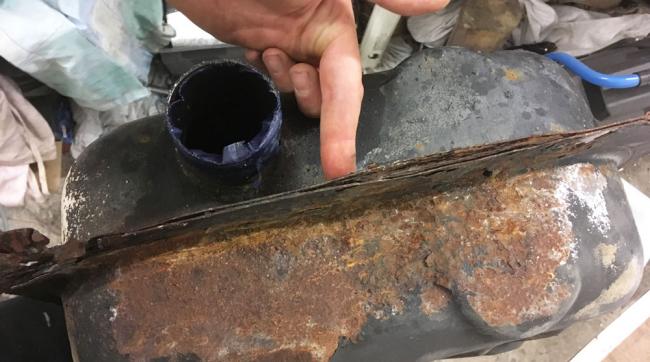 Ремонт топливного бака Ремонт топливного бака