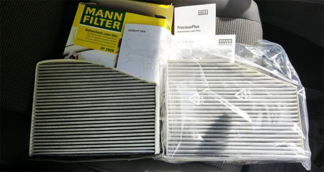 Салонный фильтр Mann Filter Салонный фильтр Mann Filter