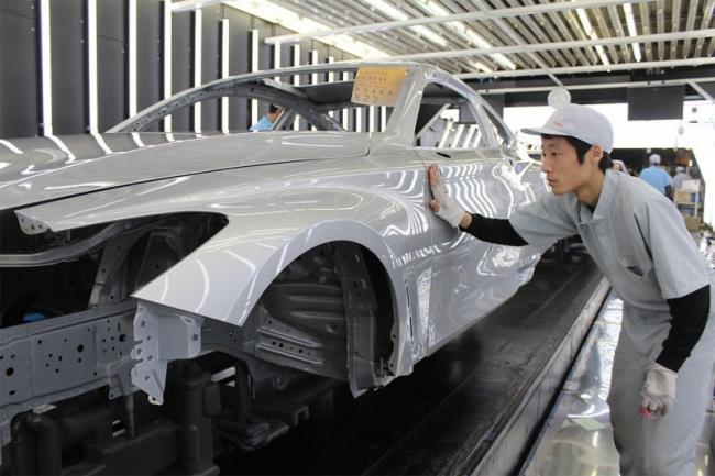 Сборка кузова Infiniti Процесс сборки Infiniti