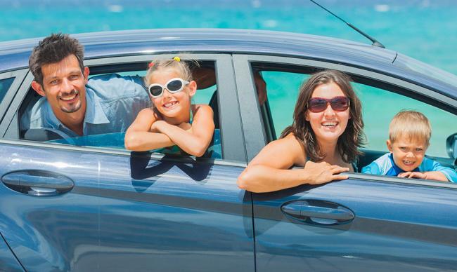 Семейное путешествие в машине Семейное путешествие в машине