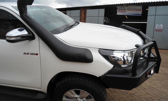 Шноркель на машине Шноркель на машине