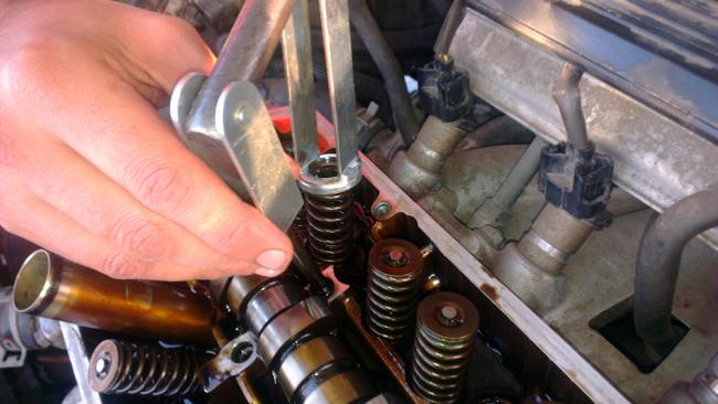 Замена прогоревших клапанов Симптомы прогара клапана