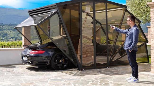 Складной гараж-беседка Складной гараж-беседка