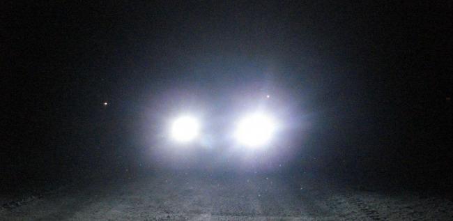 Так светят ксеноновые фары Ксеноновые фары