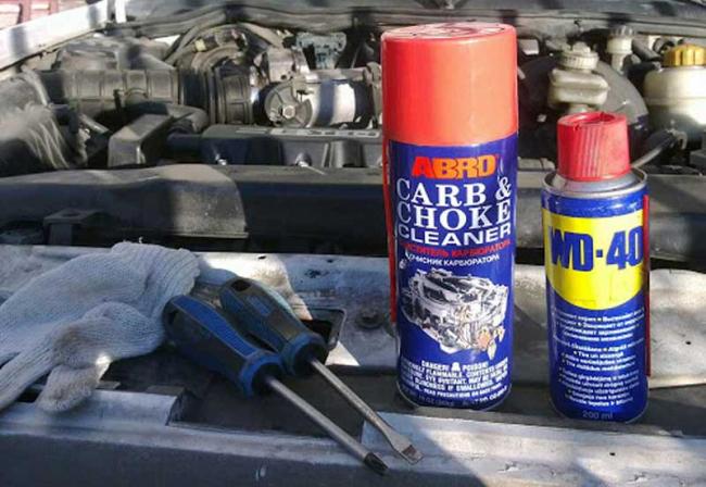 Инструменты и средства очистки дроссельной заслонки Средства для чистки дроссельной заслонки