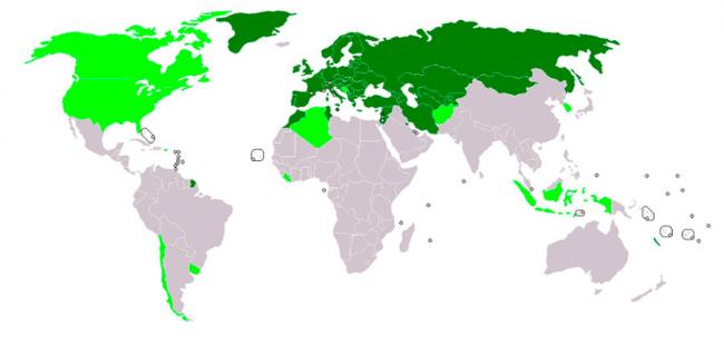 Участники ассоциации пользующиеся Carnet TIR Carnet TIR