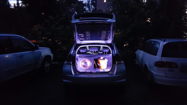 Светодиодный свет в багажнике автомобиля Светодиодный свет