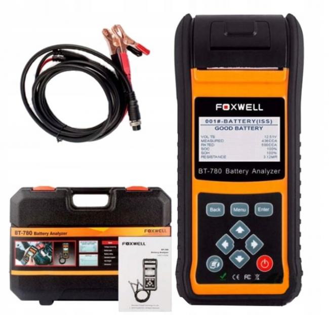 Тестеры аккумуляторов Foxwell BT-780 Тестеры аккумуляторов Foxwell BT-780