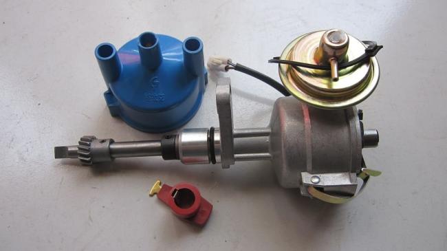 Составные части трамблера Трамблер в разборе