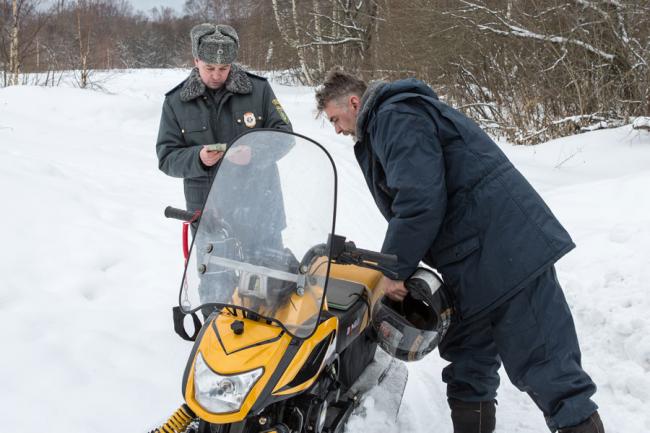 Управление снегоходом без прав Управление снегоходом без прав