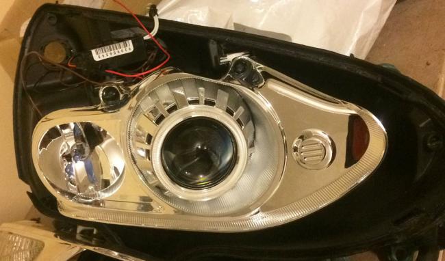 Установка биксеноновых фар Установка биксеноновых фар