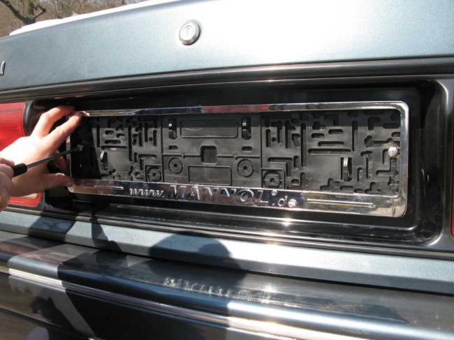 Переходник-адаптер для номера автомобиля Специальная рамка для номера машины