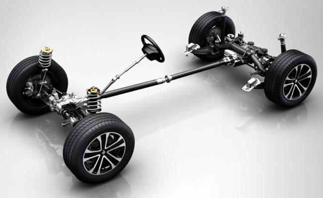 Устройство подвески McPherson Устройство подвески