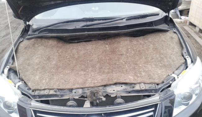 Утепление двигателя автомобиля Утепление двигателя автомобиля