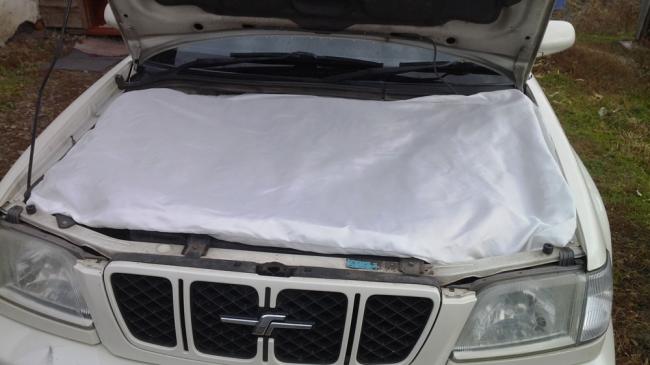 Утеплитель для мотора машины Утеплитель для мотора машины