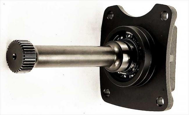 Внешний вид вала коробки отбора мощности Вал коробки отбора мощности