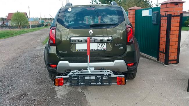 Фотография велобагажник на фаркоп Велобагажник на фаркоп