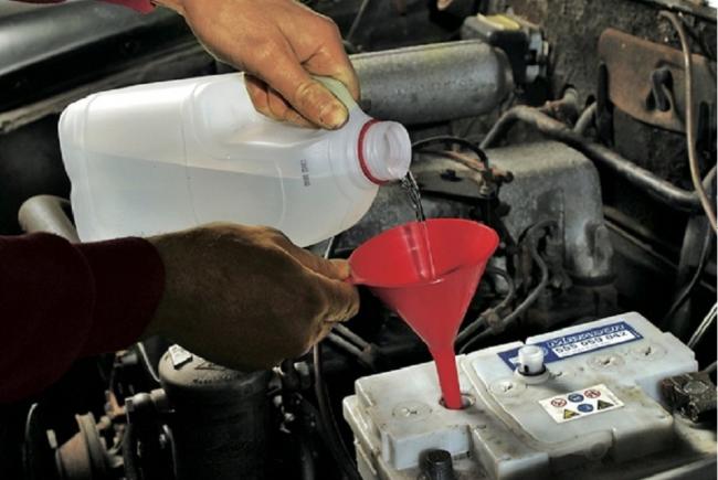 Вода в аккумулятор Вода в аккумулятор