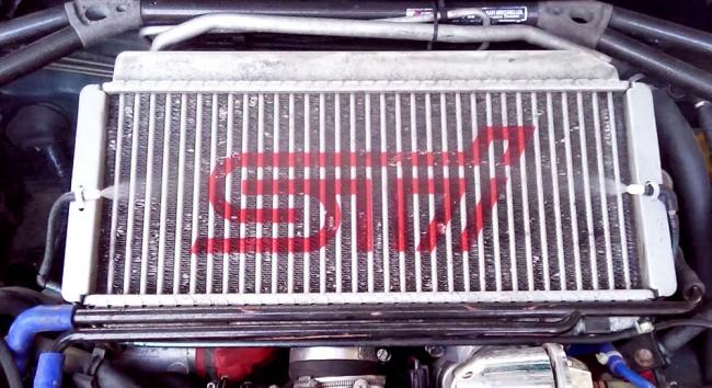 Водный интеркулер субару Водный интеркулер субару