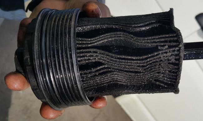 Забит масляный фильтр Забит масляный фильтр