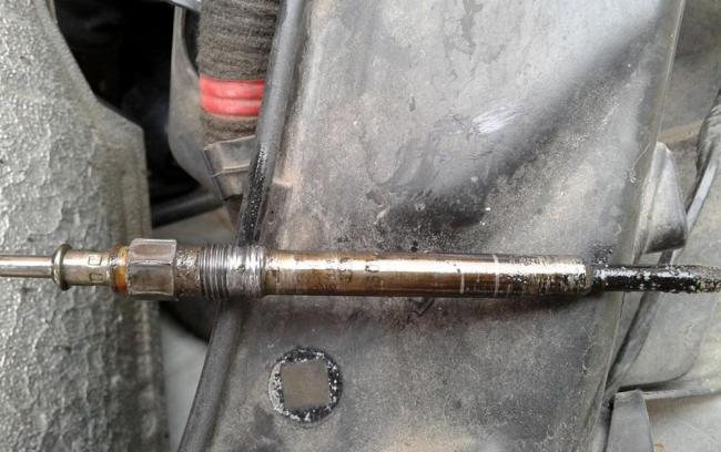 Замена свечей накала Замена свечей накала