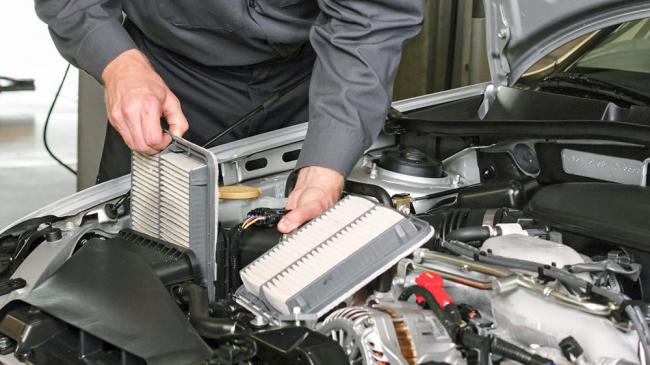 Замена воздушного фильтра Замена воздушного фильтра