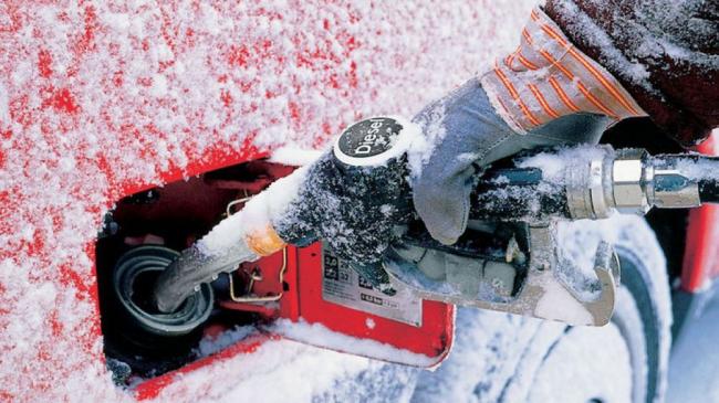 Заправка дизельным топливом зимой Заправка