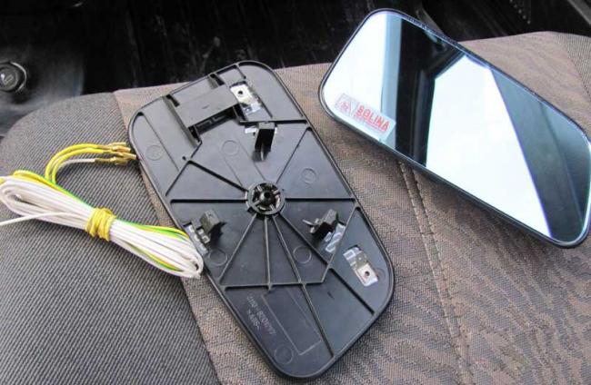 Боковое зеркало с обогревом Комплект зеркала с обогревом