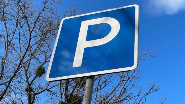 Дорожный знак 6.4 «Парковка (парковочное место)» Знак с буквой P