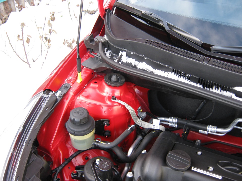 Подготовка к мойке двигателя автомобиля