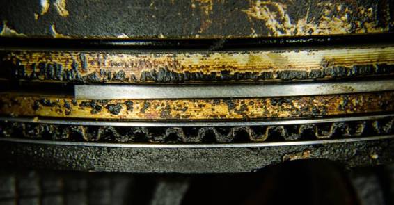 zaleganie porshnevih kolec