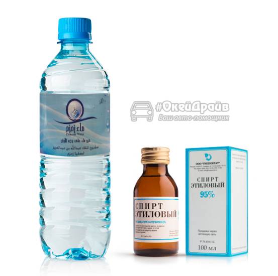 Незамерзайка своими руками из этилового спирта