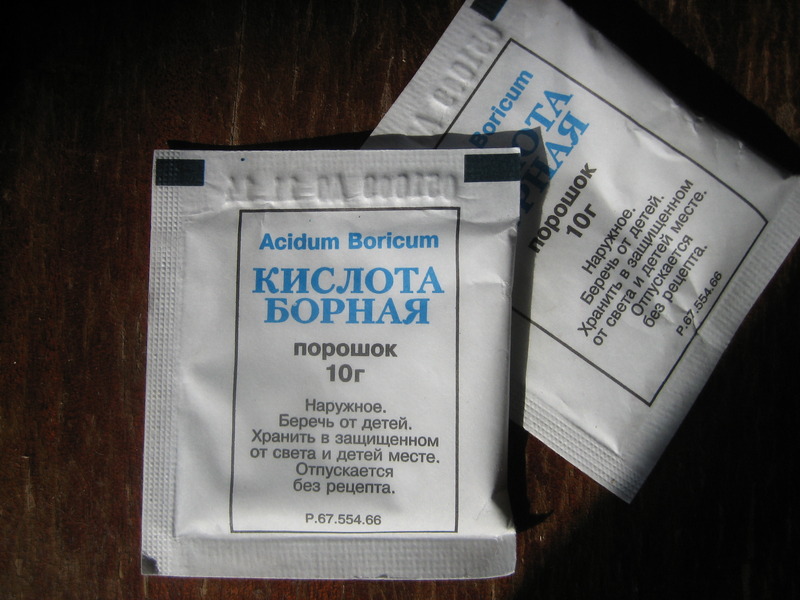 Борная кислота аккумулятор